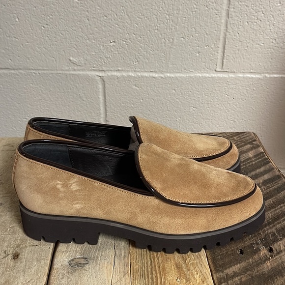 Donald Pliner chunky suede loafer, new, size 7.5 - Picture 2 of 6